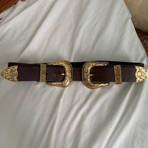 Small adjustable waist belt